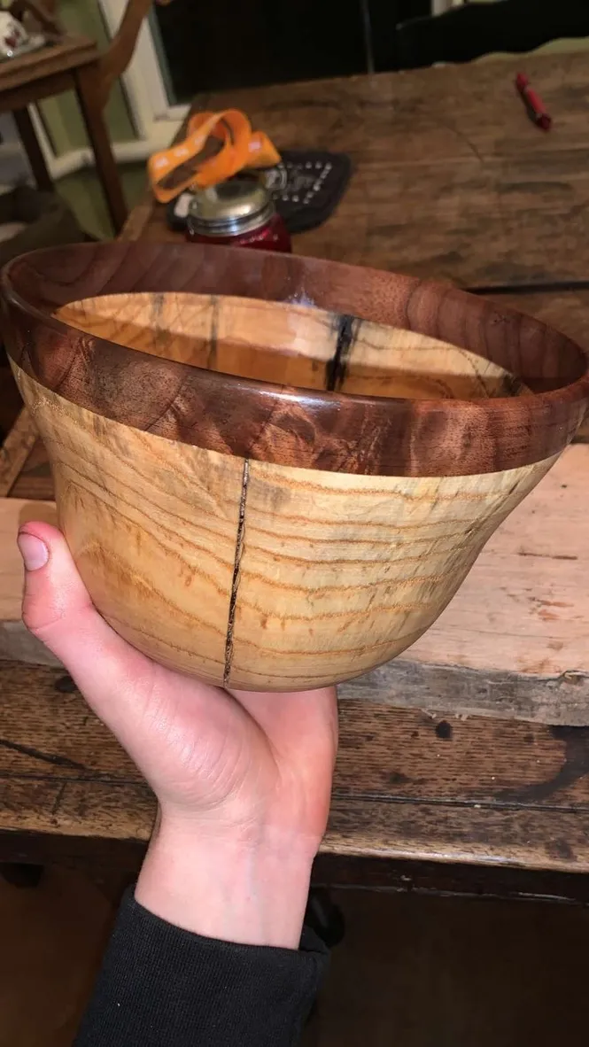 Wooden Bowl made by Noel